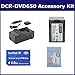 Sony DCR-DVD650 Camcorder Accessory Kit includes: SDM-109 Charger, SDMSPD4096 Memory Card, ZELCKSG Care & Cleaning