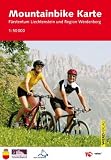 Mountainbike Karte Fürstentum Liechtenstein und Region Werdenberg 1 : 50 000
