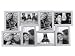 Present Time Photo Frame Layered Collection, Silver