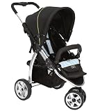 Valco Baby Silk Black Single Latitude Stroller