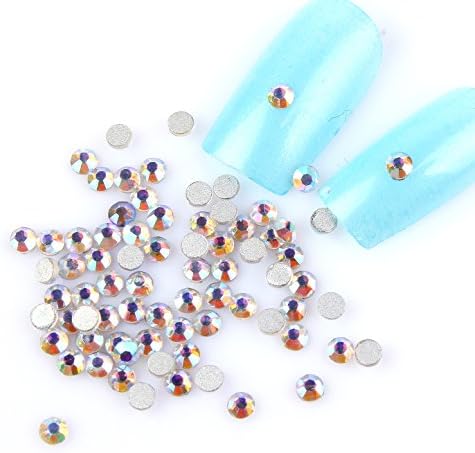 100 Pcs one Pack High Quality Factory Price Acrylic Rhinestones Round Flatback Brilliant 1.8mm