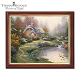Thomas Kinkade Wooden Framed Canvas Print Wall Decor Collection: Seasons Of The Heart
