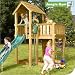 Spielturm Jungle Gym MANSION - Kletterturm mit Rutsche gelb