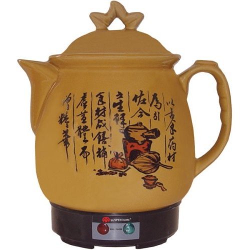 Sunpentown SS-0340 3-2/5-Liter Chinese Herbal Medicine Cooker with Stainless Heater