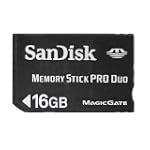 SanDisk 16 GB Memory Stick PRO Duo Flash Memory Card - Bulk Package