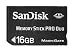 SanDisk 16 GB Memory Stick PRO Duo Flash Memory Card - Bulk Package
