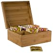 Teebox aus Bambus - Teekiste - Aufbewahrung f�r Tee - Teedose