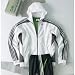 adidas Kapuzenjacke Männer, weiß/grau
