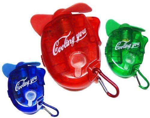 Carabiner Water Misting Fan 3 Piece Set by Cooling You