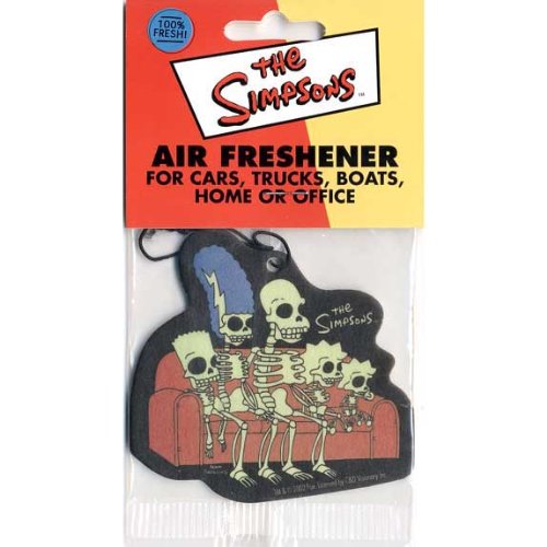 Simpsons Skeletons Air Freshener