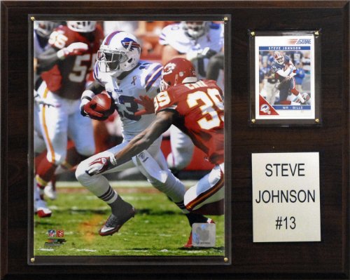 NFL Steve Johnson Buffalo Bills Player Plaque