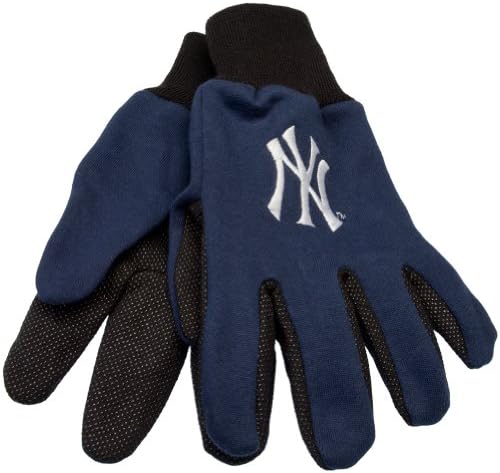 New York Yankees - Mens New York Yankees - Logo Utility Gloves Dark Blue