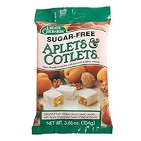 Liberty Orchards Aplets and Cotlets, Sugar-Free, 3.65-Ounce Packages (Pack of 12)