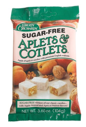 Aplets & Cotlets Sugar Free, 3.65-Ounce Packages (Pack of 12) by Aplets and Cotlets