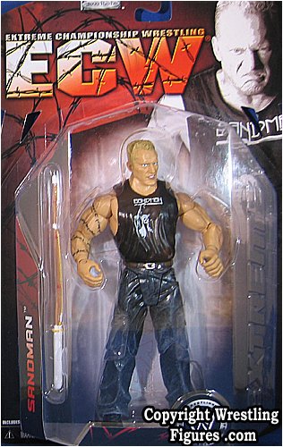Childrens Toyshop  Toys : ecw-extreme championship wrestling series 1 the sandman