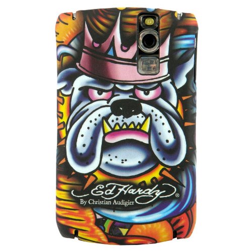Ed Hardy Faceplate for BlackBerry Curve 8300 (King Dog Tattoo)