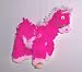 Horse Yarn Puppet Marionette - Bright Magenta