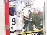 Drew Brees #9 San Diego Chargers White Jersey Plain White Socks Chase Alternate Variant McFarlane NFL Series 12 Action Figure