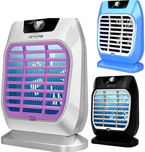 Jiqimao99 Electronic LED Mosquito swatter Insect Pest Killer Zapper Eliminate lamp Light White