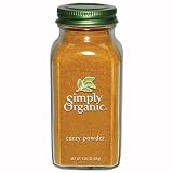 Simply Organic Curry Powder Certified Organic, 3.00 Ounce Bottles  (Pack of 3)