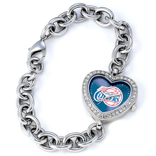 Gametime Los Angeles Clipppers Ladies Heart Series Watch