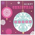 Star & Bauble - 10 Cancer Research UK Charity Christmas Cards - All profits go towards our life-saving work