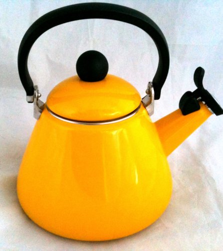 Le Creuset 1.7 Quart Teakettle Yellow