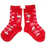 POLARN O. PYRET 2-PACK ELEPHANT TROPIC & STRIPE SOCKS (CHILD)
