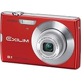 Photo : Casio Exilim EX-Z150RD 8MP 4x Zoom 3-Inch LCD Screen Digital Camera with 28mm Wide Angle Lens (Red)