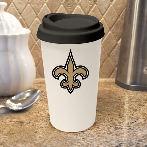 NFL New Orleans Saints Logo Travel Mug