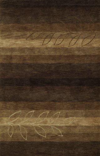 Dalyn Rugs Studio 305 5-Feet by 7-Feet 9-Inch Area Rug, Tobacco