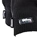 FLOSO® Mens Thermal Fingerless Gloves (3M 40g) (One Size Fits All) (Black)