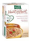 Kashi Heart To Heart Instant Oatmeal, Golden Brown Maple, 8-Count Boxes (Pack of 6)