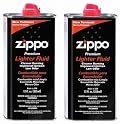 2 TINS OF ZIPPO FLUID 125ML UK DEL ONLY