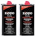 2 TINS OF ZIPPO FLUID 125ML UK DEL ONLY