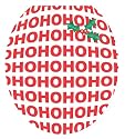 Toilet Tattoos TT-X603-R Santa's Laughter Design, Round