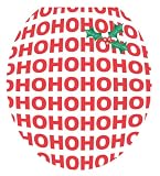 Toilet Tattoos TT-X603-R Santa's Laughter Design, Round