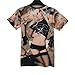 FaPlus Fashion Men's Tee Lesbianism Girl 3D Print T-Shirts