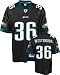 Brian Westbrook Black Reebok NFL Premier Philadelphia Eagles Jersey - Large
