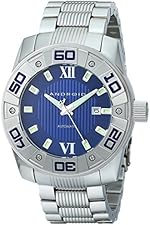 ANDROID Men's AD707ABU Antigravity Analog Japanese-Automatic Silver Watch