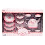 Coming Up Roses Tin Tea Set by Schylling