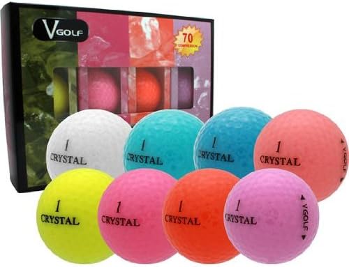 V Golf Crystal Golf Balls