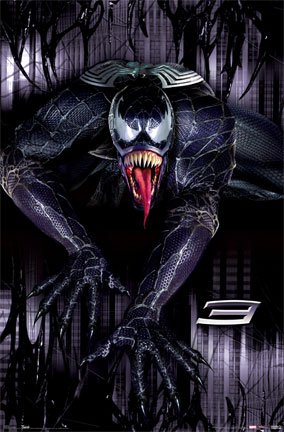 Spider-Man 3 (Venom) Movie Poster Print - 24