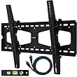 Cheetah Mounts APTMMB Wall Mount Bracket with Universal Tilt for 32-55 Flat Panel Plasma, LED, & LCD Displays