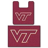 Virginia Tech Hokies Two Piece Bath Rug Set