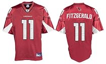 Larry Fitzgerald Arizona Cardinals Youth Red NFL Equipment Replica Football Jersey By Reebok