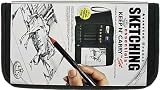Drawing and Sketching Pencil Set In Zippered Carrying Case