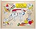 Healthy Tooth Factory Dental Tray Puzzle for $19.95 (Quality wood non-toxic silk-screen inks, 16 Pieces)~Free Shipping!