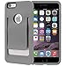 iPhone 6 Plus Case, iPhone 6s Plus Case, CellJoy [SLiM CLiP] Hybrid Case [Built in Belt Clip] [TPU] (Gray) Protective Cover Skin