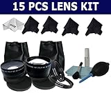 15 Pcs Kit for NIKON D3000 D5000 18-55MM PENTAX K-x 18-55MM SONY 18-55MM f/ ....